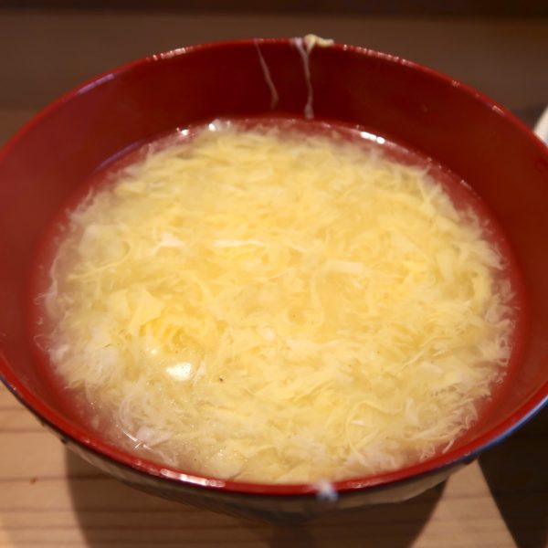 あけぼのラーメンのスープ