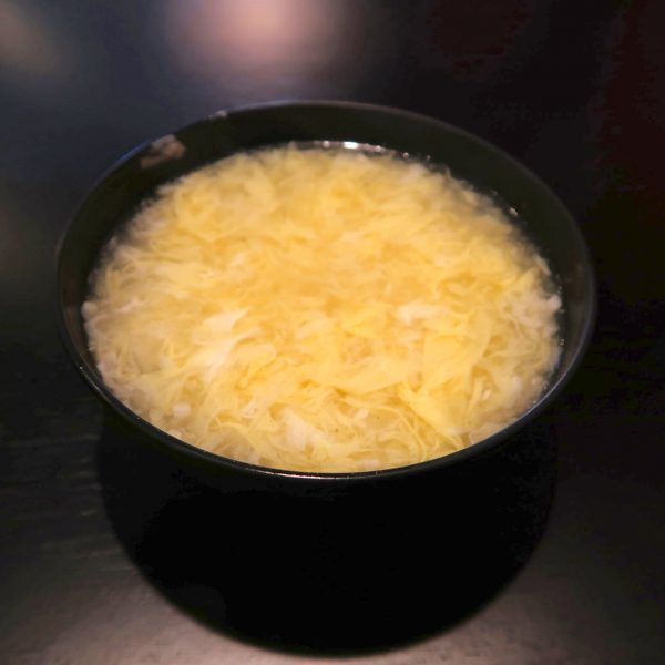 例の玉子スープ