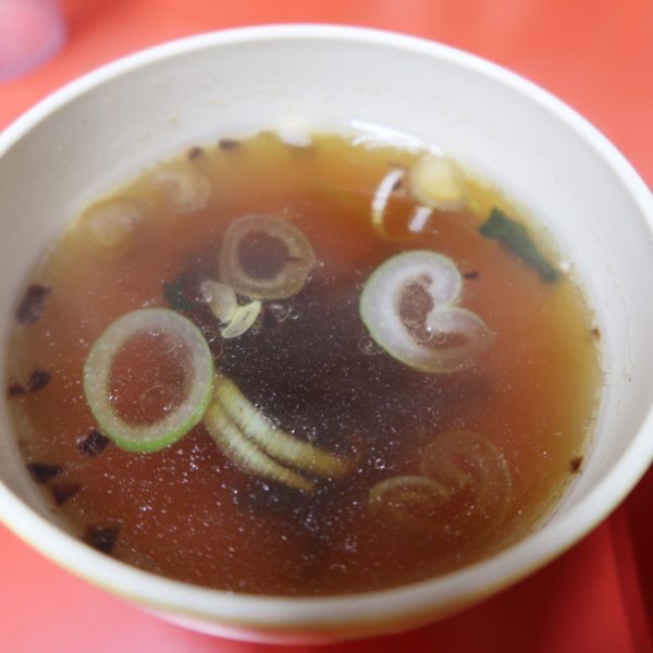 魚介系のスープ