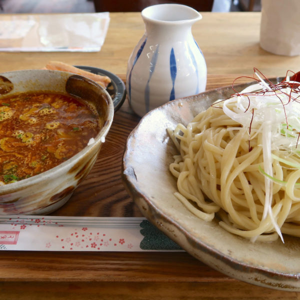 海老つけ麺・大盛（980円）