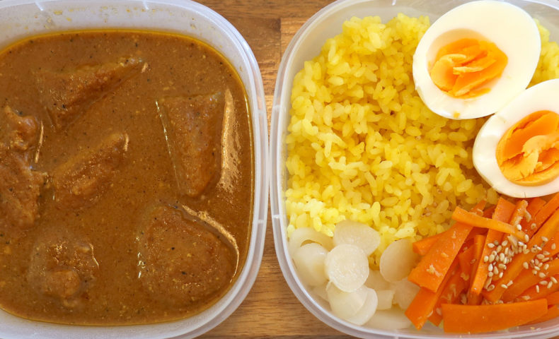 復活が待たれる女神のチキンカレー