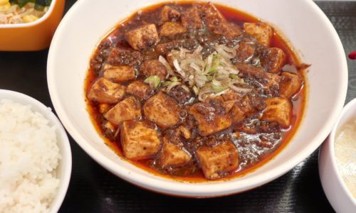 浦添「中華 大家」で四川式麻婆豆腐定食＆ネギチャーシュー丼