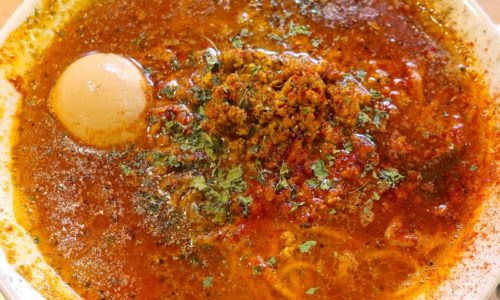 品川「玉（ぎょく）」で品達限定のスパイスヌードル・香麺