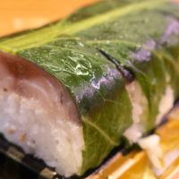スシローで「とろ鯖押し寿司」と「鯖棒寿司」を食べ比べ