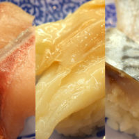 フェアメニューなき「くら寿司」でのオススメは、ハマチ・つぶ貝・肉厚〆さば