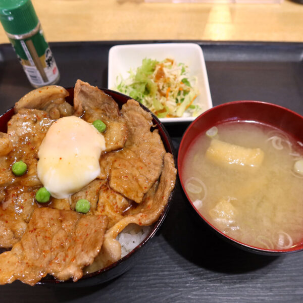 豚丼定食（690円）