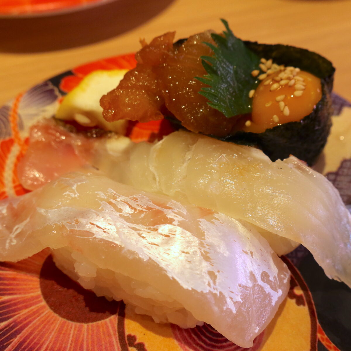 朝〆真鯛三昧（560円）