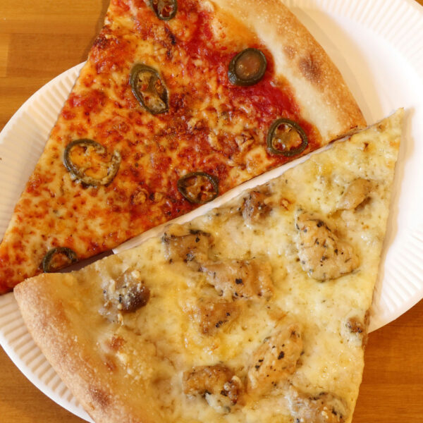 ２枚のニューヨークピザ