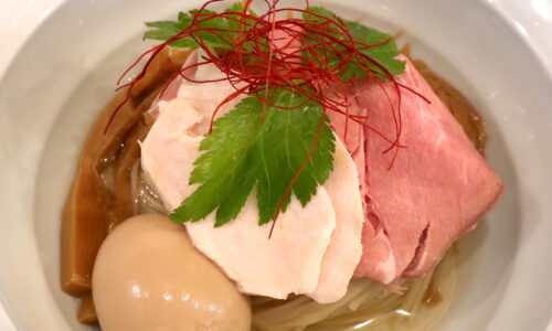 那覇・泊「麺D Noodle Dining」で特製ゆず醤油つけ麺＋ワンタントッピング