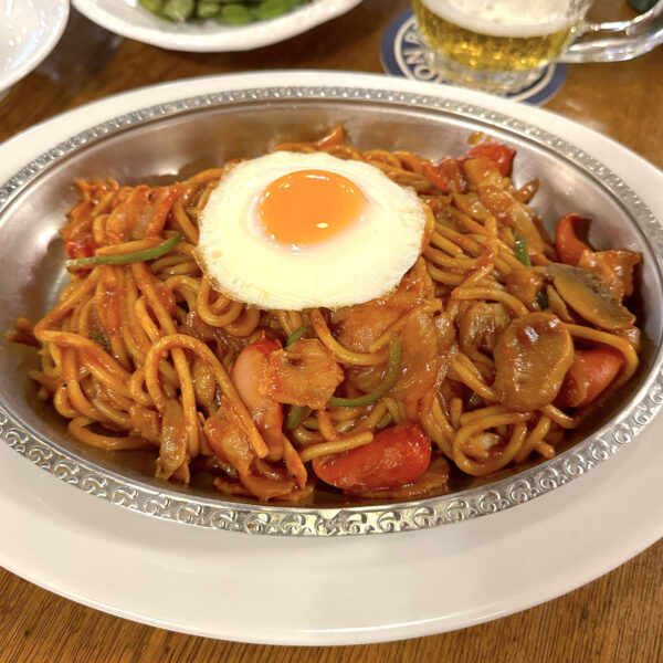 炒めスパゲティ「ナポリタン」（1,380円）