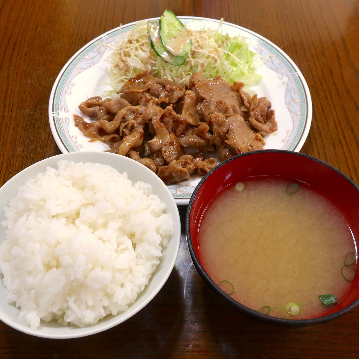 豚しょうが焼き（600円）