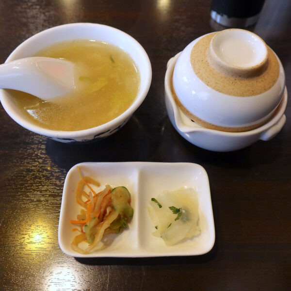 スープと小鉢