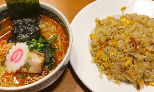 渋谷の満腹ランチならここ！「麺飯食堂 なかじま」でミョウガと生姜の炒飯セット
