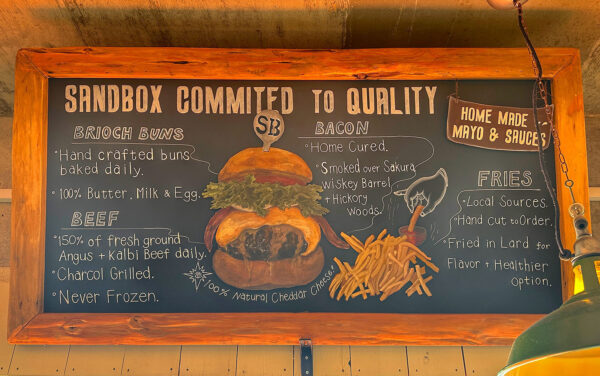 北谷町『Sandbox Burgers（サンドボックス）』のこだわり