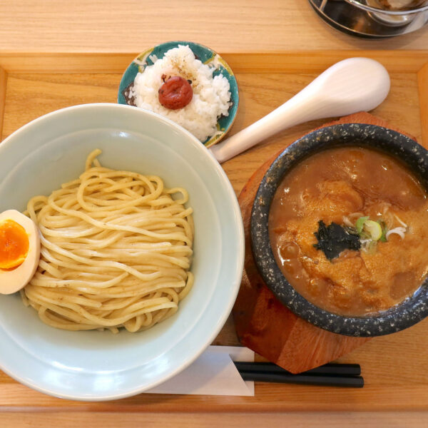 濃厚うにつけ麺＋ダイブめしセット（1,360円）