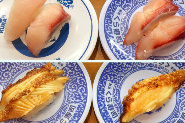 「くら寿司」でマグロ、はまち、ハラミを食べ比べみた結果