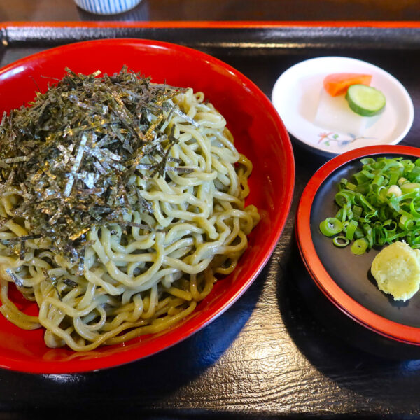 冷し月桃そば大盛り（650円）