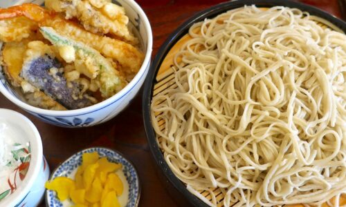 移転オープン！ 那覇・壺屋「蕎麦 寶」でそばとミニ天丼がセットのAランチ