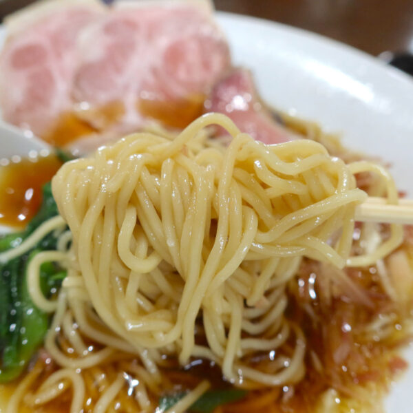 パキッと細麺