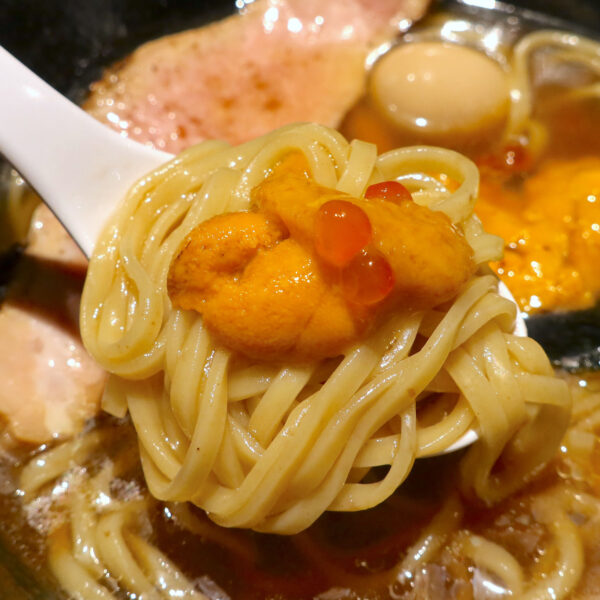 ウニいくら麺 再び