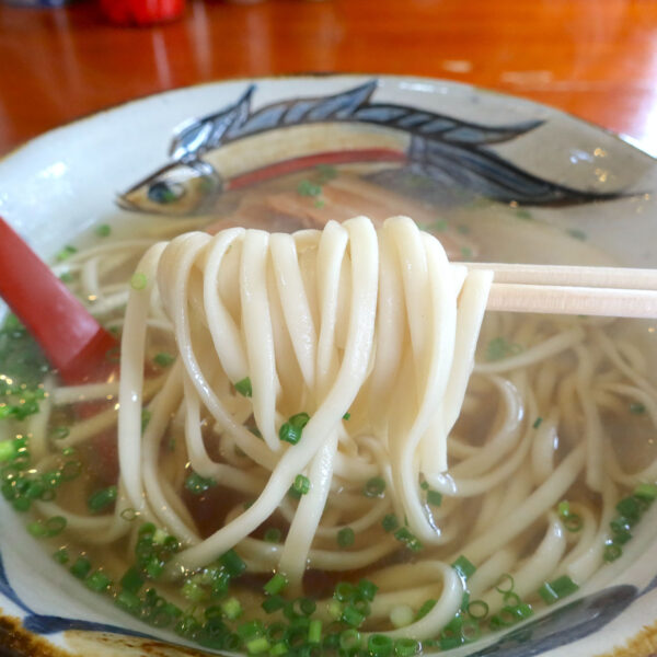 つるつる麺は香りもいい