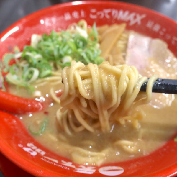 スープがのっかる麺