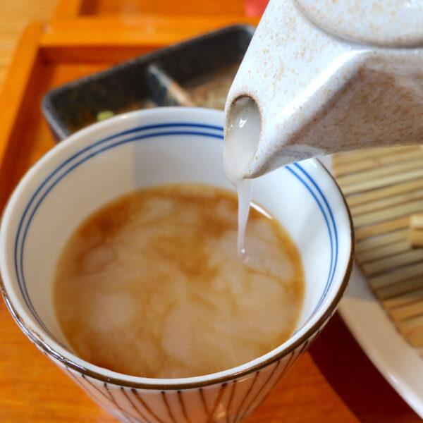 蕎麦湯