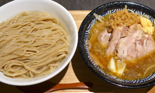 那覇・松山「麺処 きっぽう」の昆布ジローつけ麺 鶏白湯編＋豚チャーシュー