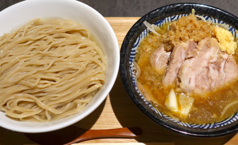 那覇・松山「麺処 きっぽう」の昆布ジローつけ麺 鶏白湯編＋豚チャーシュー