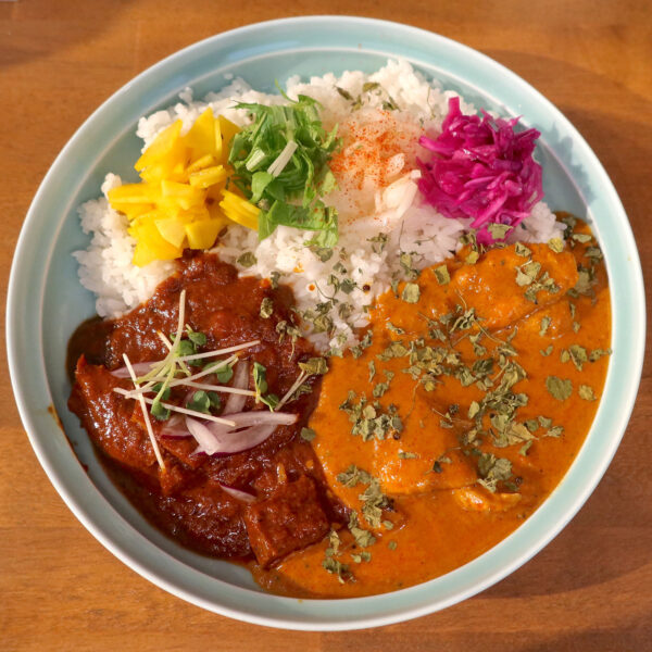 二盛りカレー（1,200円）