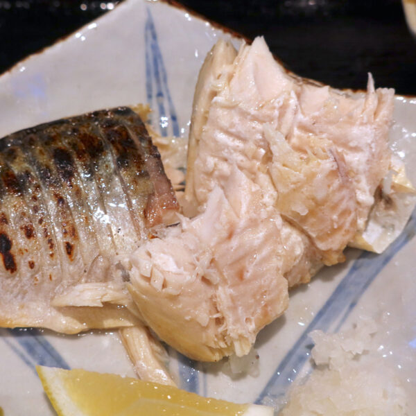 焼きめがキレイな鯖の塩焼き