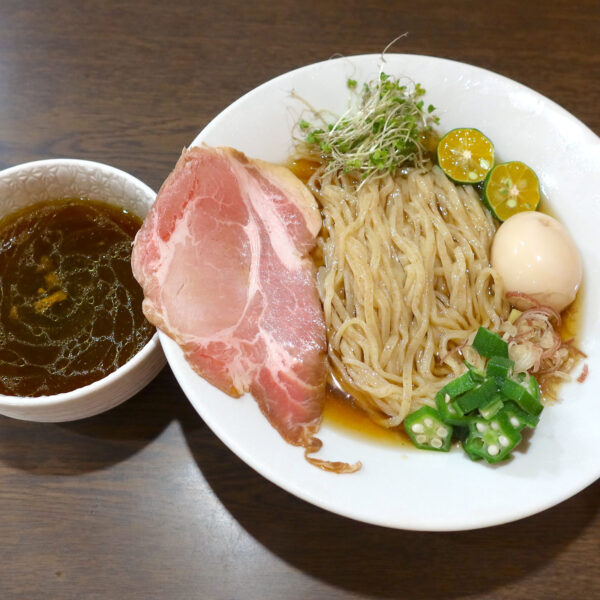 飛魚出汁昆布水のポルチーニつけ麺（1,600円）