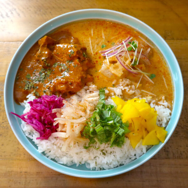 二盛りカレー（1,200円）