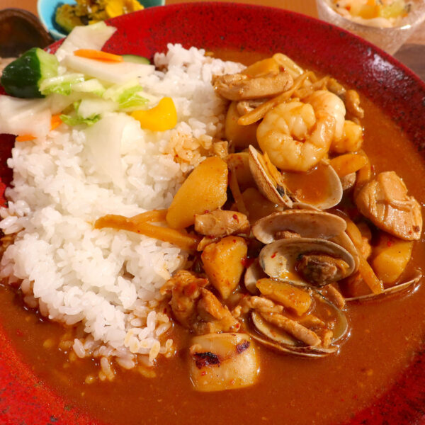 シーフード麻辣カレー