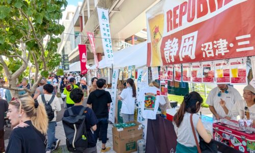 那覇のビール祭り「ハイサイビアフェスティバル 2024秋」で蝦夷鹿ロースト＆イイダコたこ焼き