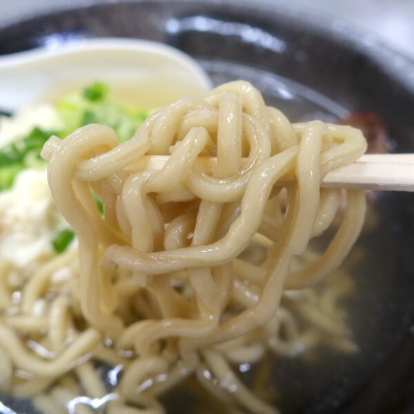 むちむち食感の麺