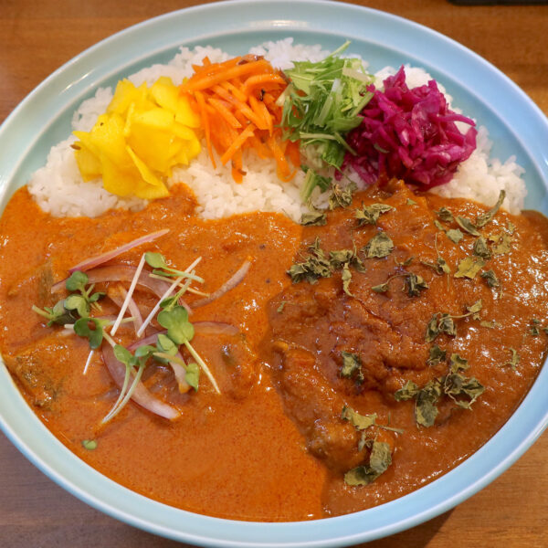 二盛りカレー（1,200円）