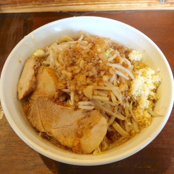 ラーメン小 ニンニクマシ野菜マシ（1,000円）