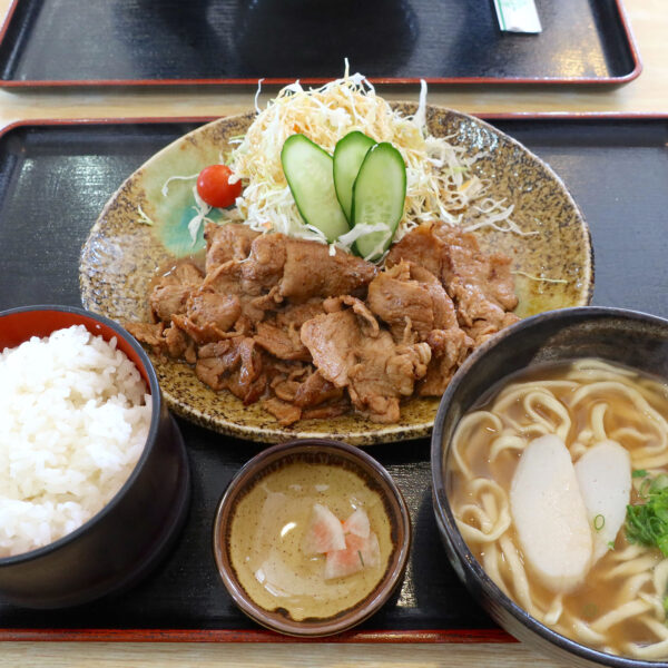 しょうが焼き定食（1,100円）