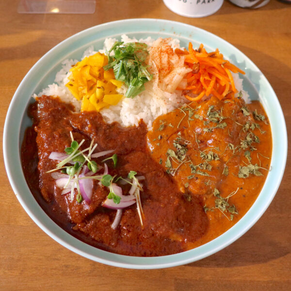 二盛りカレー（1,200円）