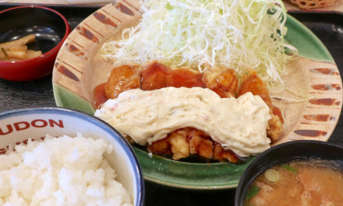 とんかつチェーン「かつさと」で期間限定・チキン南蛮定食