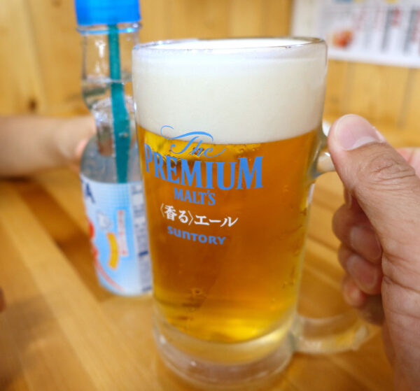 ビールはプレモル香るエール