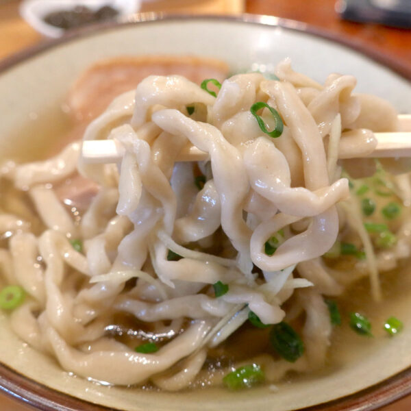 ぶっとい麺