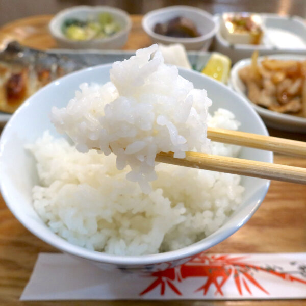 羽釜炊きご飯がうまい