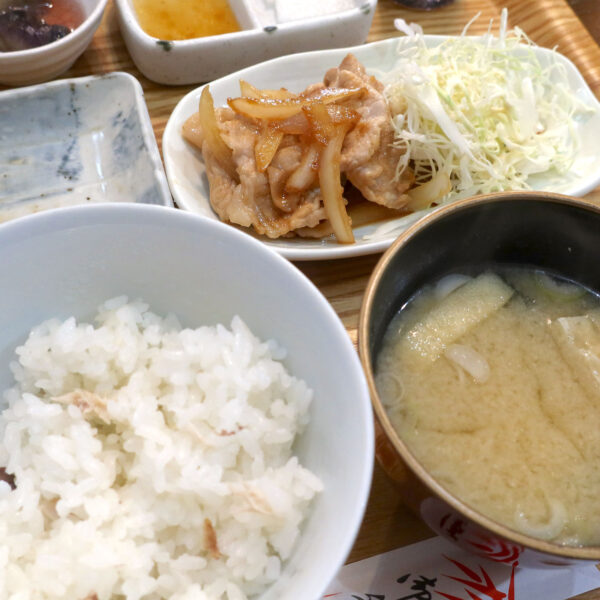 生姜焼きのターン！