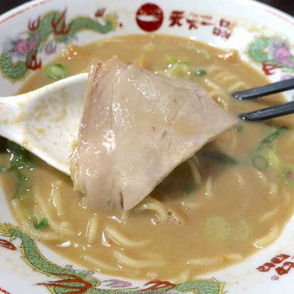チャーシューはいい感じ