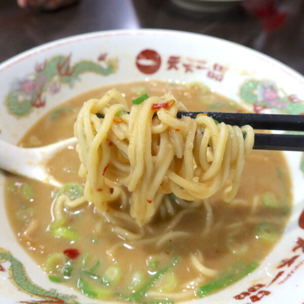 辛味噌を足した味も好み