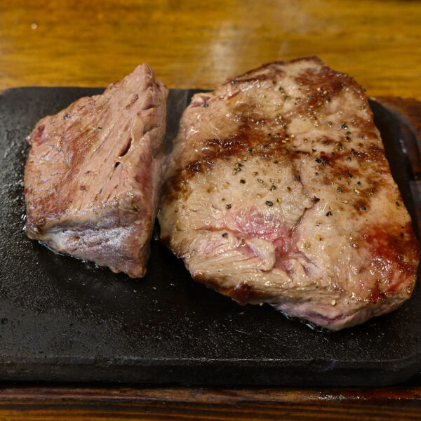 やっぱりステーキ レギュラー（1,980円）＋替え肉サガリ（800円）