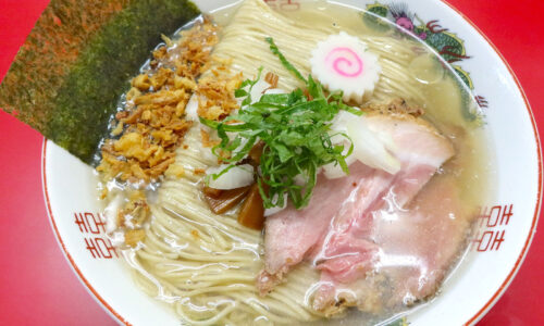 宜野湾「麺と飯ソウハチヤ がろんちゃん店」で【限定】鶏豚魚貝冷やし