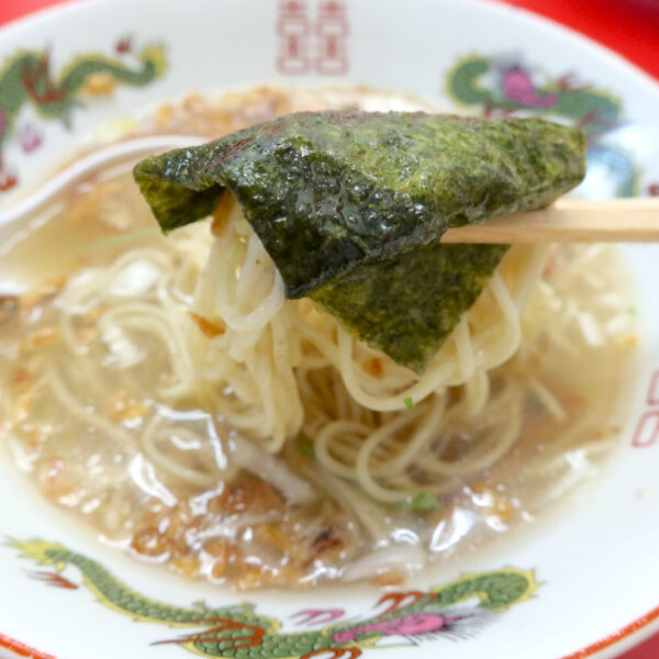 海苔はいいアクセント